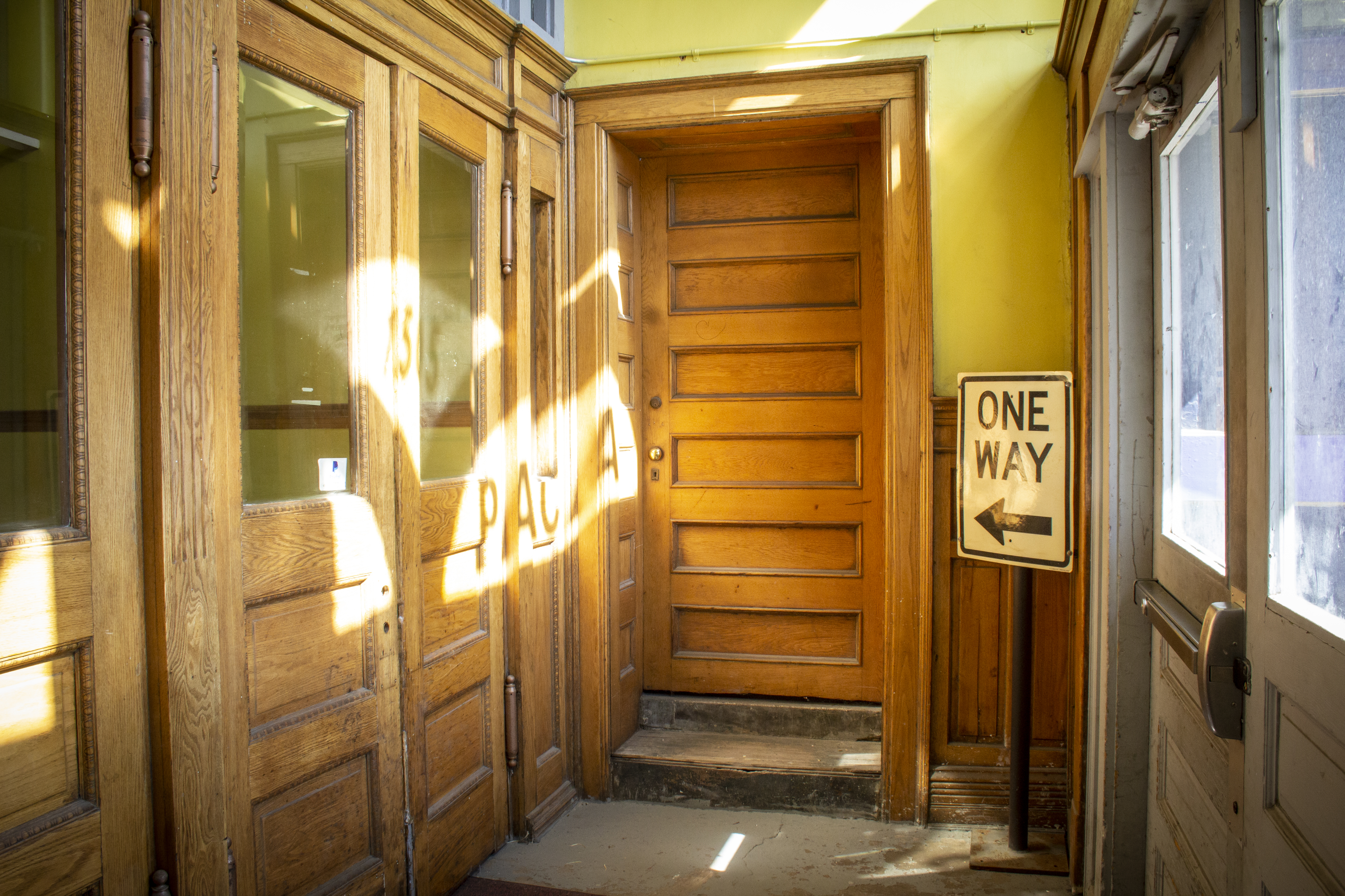 1st floor entrance in 2020