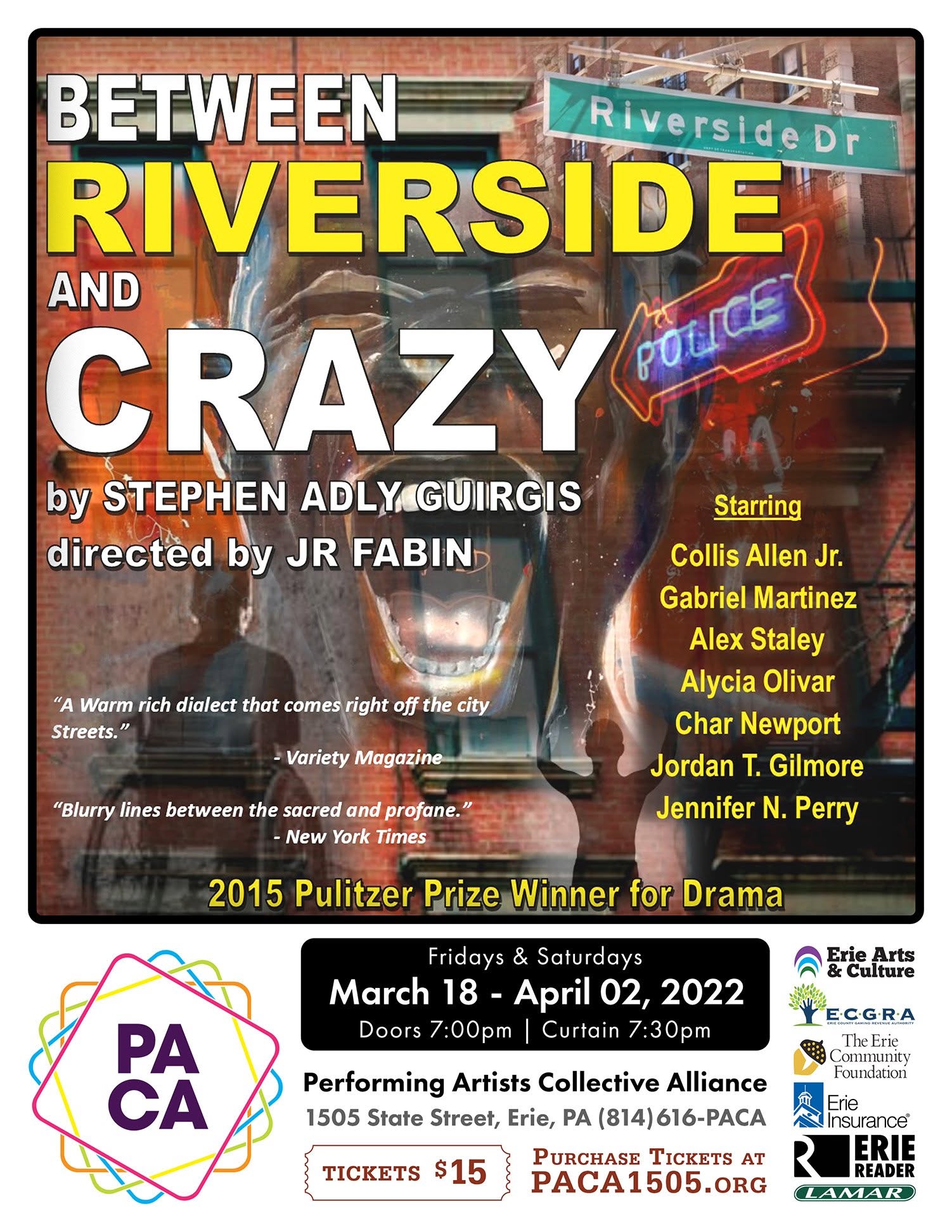 Between Riverside and Crazy