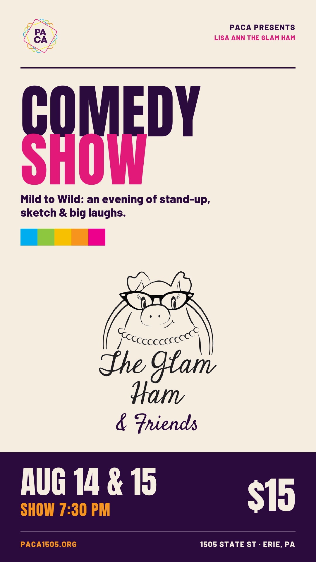 The Glam Ham: Mild to Wild